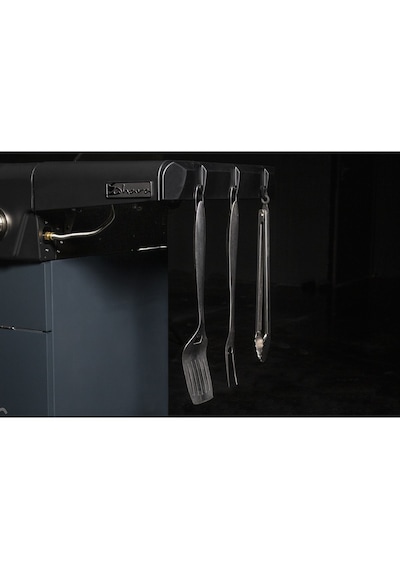 Aygaz X350 Klasik Lpg'li Barbekü - Led Işıklı, Pratik Kullanım, Geniş Izgara Alanı, Gri Mavi Gri