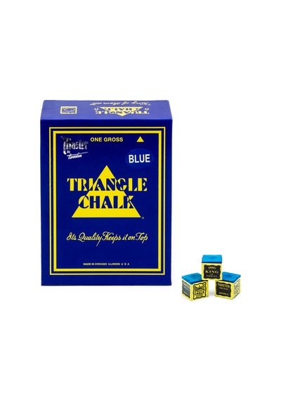 Triangle Bilardo Tebeşiri 144 Adet Mavi
