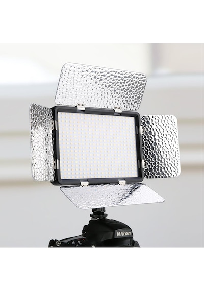 Cazipshop 396 As Panelli Video Kamera Işıği Led Işık Sony,panasonic Jvc 3200k-5600k