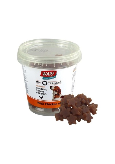 Warf Mini Trainer Chicken Yumuşak Yıldız Tavuk Etli Köpek Ödülü 170 G