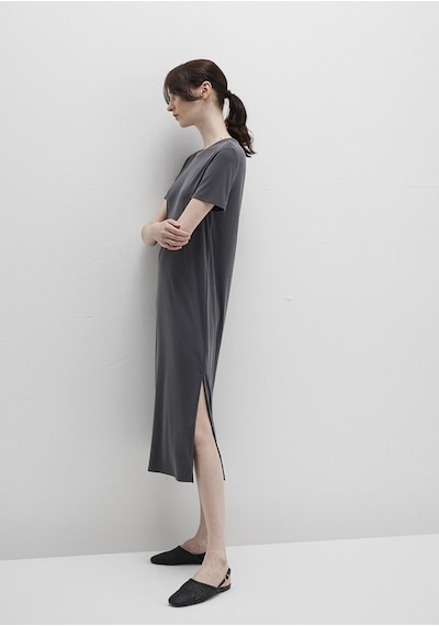 Mavi - Tencel Tm Modal Antrasit Midi Elbise 1310777-70095 Antrasit