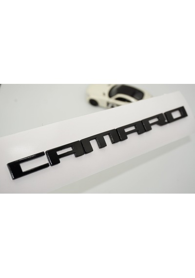 Dk Tuning Camaro Bagaj Siyah Yazı Logo Arma Chevrolet İle Uyumlu