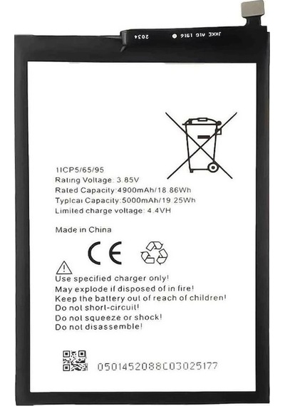 Tecno Spark 6 Go Batarya Pil