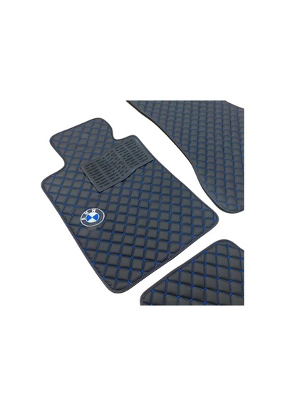 Oto Halı Paspas Bmw 3 Serisi E46 1998-2007 Uyumlu M Performance M Teknik Sport Kaymaz & Şık Tasarım - Tasarım 7