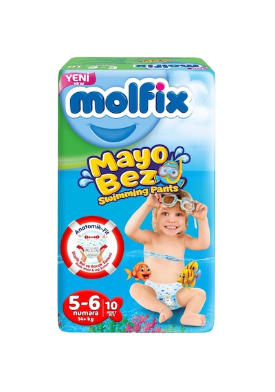Molfix Swimming Pants Mayo Bez 5 - 6 Numara  20 Adet 2'li