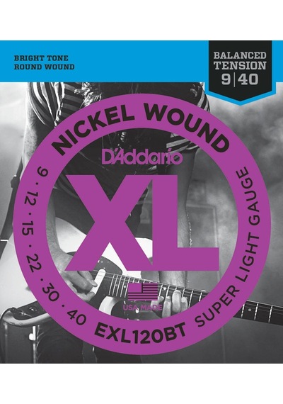 DADDARİO EXL120BT BALANCED TENSİON SUPER LİGHT TAKIM TEL ELEKTRO