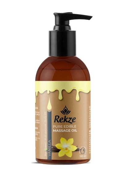 Vanilyalı Aromaterapi Yenilebilir Rahatlatıcı Doğal Masaj Yağı 120 Ml - 289289374