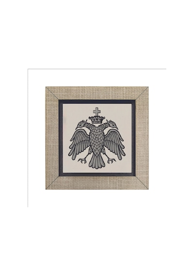 Bizans Kartal Logosu Baskılı Mdf Magnet 7x7 76