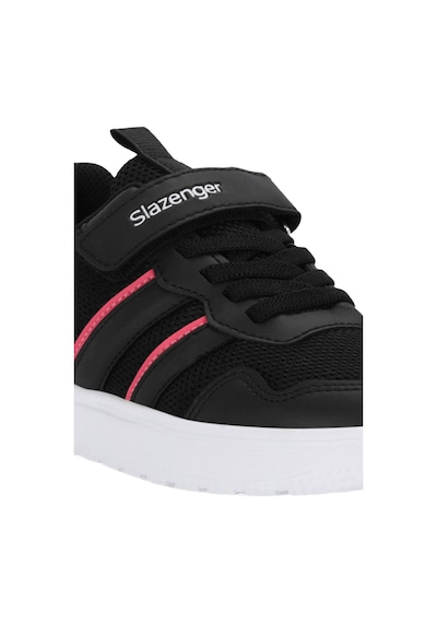 Slazenger Freedom I Kız Çocuk Cırt Cırtlı Siyah / Pembe Günlük Spor Ayakkabısı