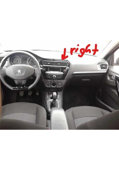 Peuget 301 Ve Citroen C-elysee Havalandırma Izgarası Orta Sağ