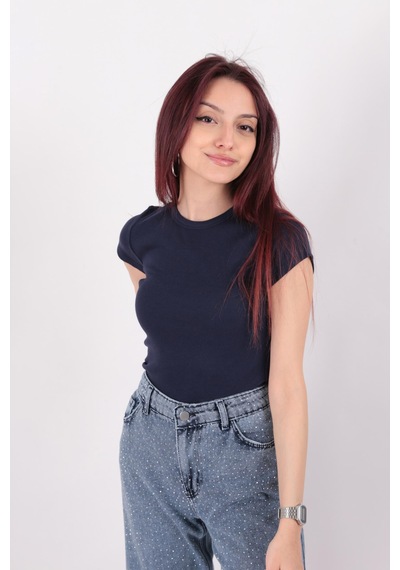 Busem S0016231 Kadın Bluz Lacivert