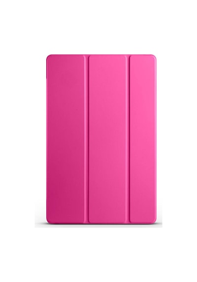 Galaxy Tab S9 Fe Uyumlu Zore Smart Cover Standlı 1-1 Kılıf-pembe Tablet Kılıfı