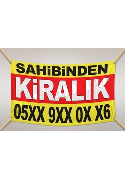 Sahibinden Satılık Branda - Afiş-Pankart 70X100 Cm