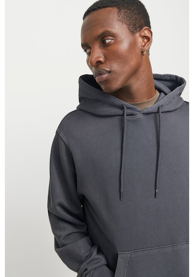 Jack & Jones 12268272 Erkek Koyu Gri Sweatshirt Koyu Gri