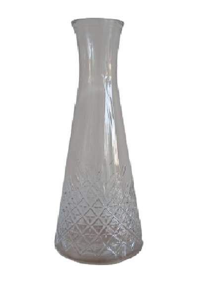 Tımeless Kapaksız Karaf Şişe Sürahi 940 Cc Limonata Süt Su Şişesi 80402