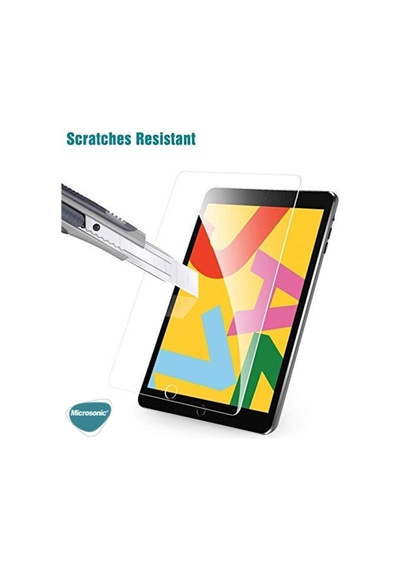 Apple Uyumlu Ipad 10.2'' 8. Nesil A2270-a2428-a2429-a2430 Tempered Glass Cam Ekran Koruyucu