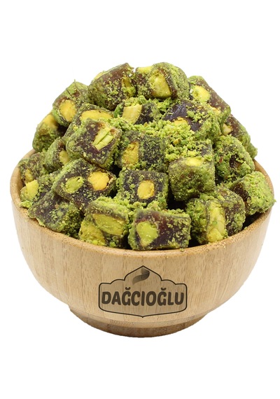 Dağcıoğlu Çifte Kavrulmuş Toz Antep Fıstıklı Lokum 1 KG