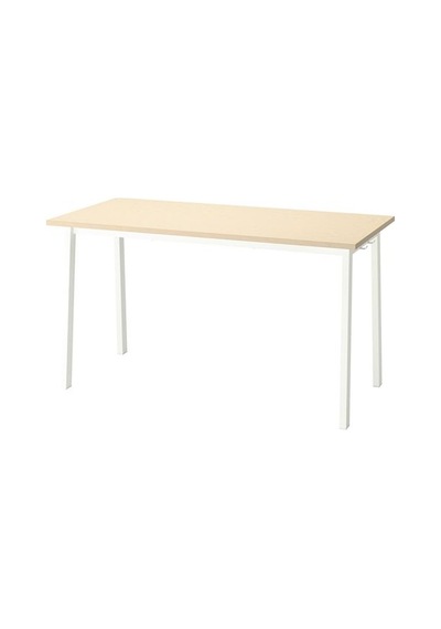 Ikea Mıttzon Çalışma Masası Tablası, Huş Kaplama, 140x68 Cm Çok Renkli Ikea Mıttzon Çalışma Masası Tablası, Huş Kaplama, 140x68 Cm Çok Renkli