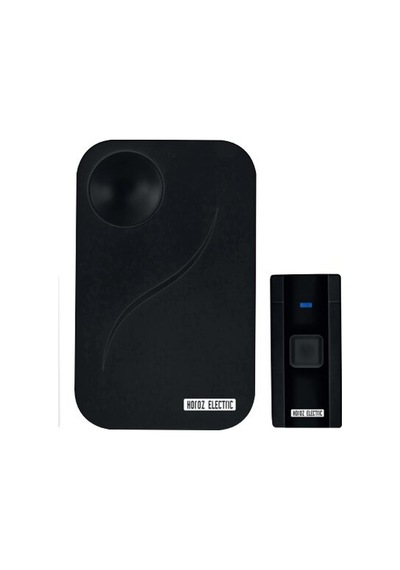 Horoz Fujı-d 3vdc Full Siyah Kablosuz Kapı Zili