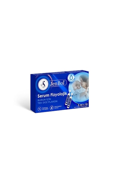 Jenbol Fizyolojik Serum 5 Ml X 10 Flakon