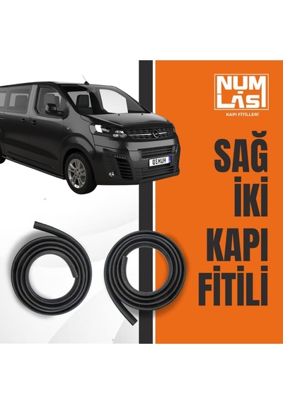 Opel Vivaro 2020-2024 Sağ Ön Ve Arka Kapı Fitili-a Kalite-numlas-nm4561
