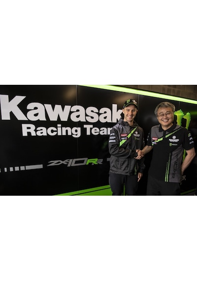 Yamaha Kawasaki Racing Team Sbk Paddock Kapşonlu Mont