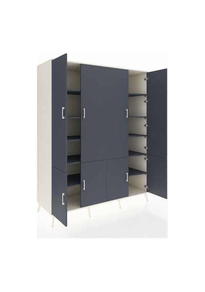 Kronos Gardrop 10 Raflı 8 Kapaklı 176x59x221 Aytaşı-antrasit Antrasit Kronos Gardrop 10 Raflı 8 Kapaklı 176x59x221 Aytaşı-antrasit Antrasit