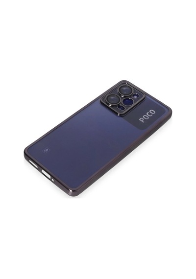 Newface - 316 - Xiaomi Poco X5 Pro 5g Kılıf Razer Lensli Silikon - Edntrend - - Mor