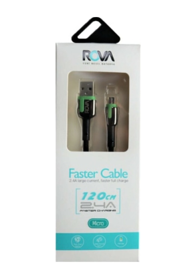Rova Micro Usb Kablo 120cm Kvk Garantili