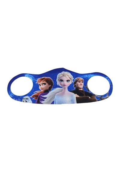 Line Tekstil Elsa Baskılı Yıkanabilir Nano Maske 3 Adet Paket Çok Renkli