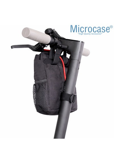 Microcase Scooter Bisiklet Motosiklet Çantası 20x30 Cm Al5536 Siyah