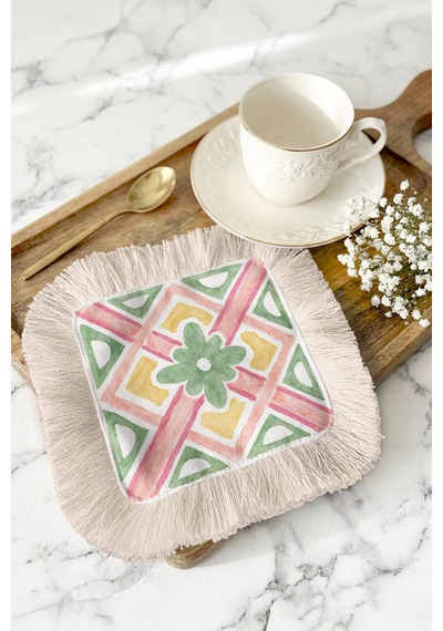 Çiçek Motifli Saçaklı Sunum Peçetesi-pastel Nostaljik Pembe Yeşil Krem Bardak Altlığı Servis Mendili Fırtına Nane Yeşili Çiçek Motifli Saçaklı Sunum Peçetesi-pastel Nostaljik Pembe Yeşil Krem Bardak Altlığı Servis Mendili Fırtına Nane Yeşili