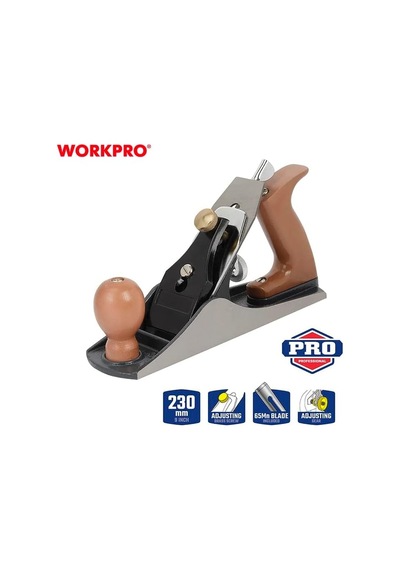 Wp252001 230mm Ahşap Saplı Profesyonel Marangoz Ahşap Rendesi