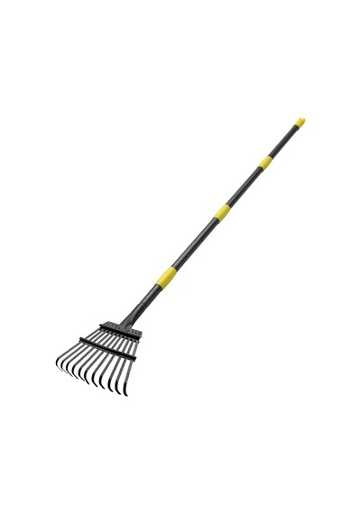 Yapraklar İçin Tırmık, Çimler İçin Ağır Hizmet Bahçe Yaprağı Tırmığı, 18 Cm Uzunluğunda 8,5 Cm Genişliğ