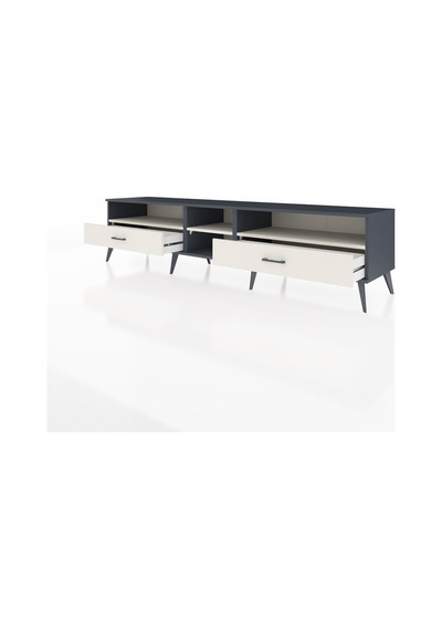 Hyperion Tv Ünitesi 3 Raflı 2 Çekmeceli 220x44x51 Antrasit-aytaşı Aytası/aytası - Antrasıt Hyperion Tv Ünitesi 3 Raflı 2 Çekmeceli 220x44x51 Antrasit-aytaşı Aytası/aytası - Antrasıt