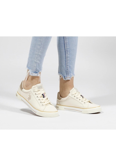 U.S. Polo Assn. U.s. Polo Assn Rachel 4fx Bej Keten Kadın Günlük Ayakkabı-bej Bej