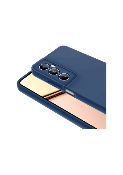 Realme C65 4g Kılıf Yumuşak Silikon Kamera Korumalı Lansman Pazarplus Lacivert
