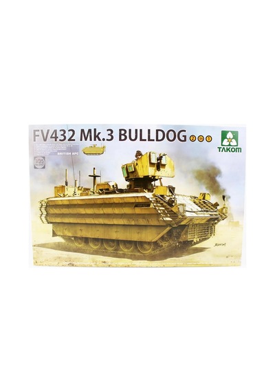 1/35 İngiliz Apc Fv432 Mk.3 Bulldog Tankı 2 İn 1 Maketi, Takom 2067