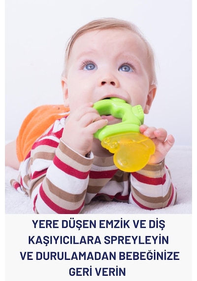 Yenidoğan Bebek Sterilizatör Alkolsüz Biberon Emzik Temizleyici Dezenfektan Sprey Set