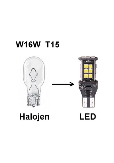 Fardoktoru Hyundaı Tucson Led Geri Vites Ampulü W16W T15 Beyaz N11.4044