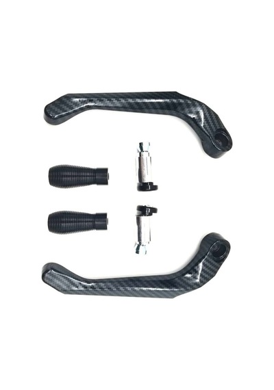 Motosiklet Manet Koruma Aleminyum Karbon Desen 550927600 - Mavi Motoparax Renk : Mavi