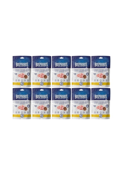 Peynirli Tavuklu Atıştırmalık Kedi Ödülü 80 Gr X10 Adet