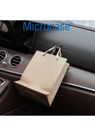 Microcase 4'lü Mini Araç İçi Ev Ve Ofis İçin Kendinden Yapışkanlı Çok Amaçlı Düzenleyici Kanca Seti Al5365 Siyah