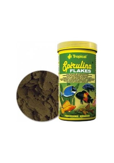 Tropical Spırulına Flakes 250 ML Tropheus Balık Yemı