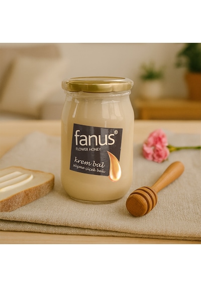 Fanus Krem Beyaz Bal 450 G