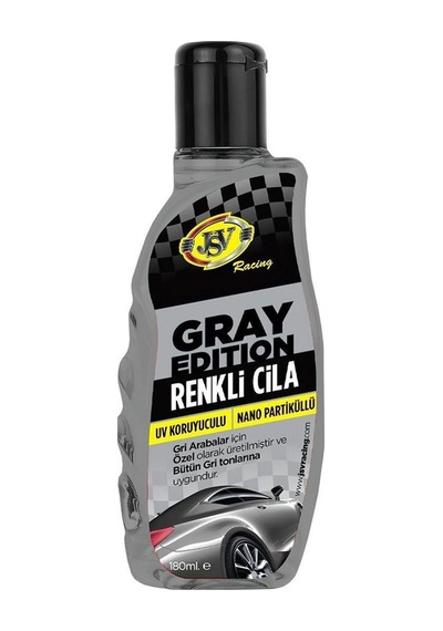 Racing Grey Edition Gri Renkli Cila 180 Ml Gri Boyalı Araçlara