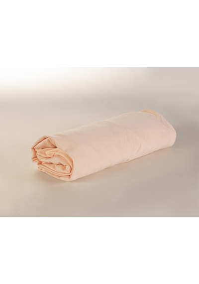 Penye Tek Kişilik Kingsize Çarşaf Takımı - Somon