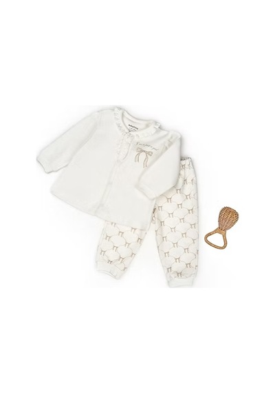 Babycosy Organik 3lü Takım Ekru - Taş-12751 Ekru