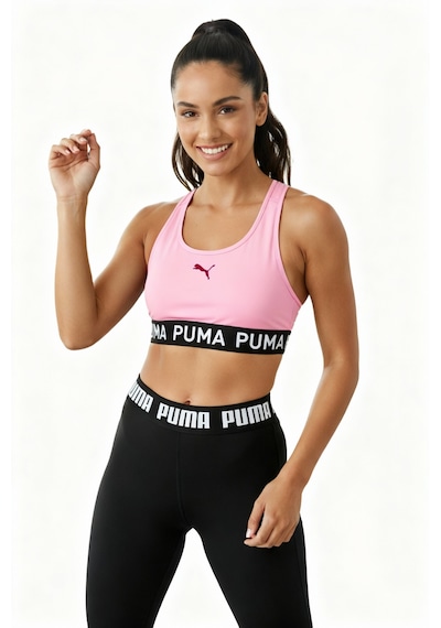 Puma 4keeps Elastic Kadın Pembe Sporcu Sütyeni Pembe