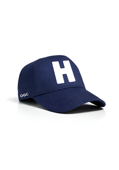 Ogc H Harfi Unisex Şapka Lacivert